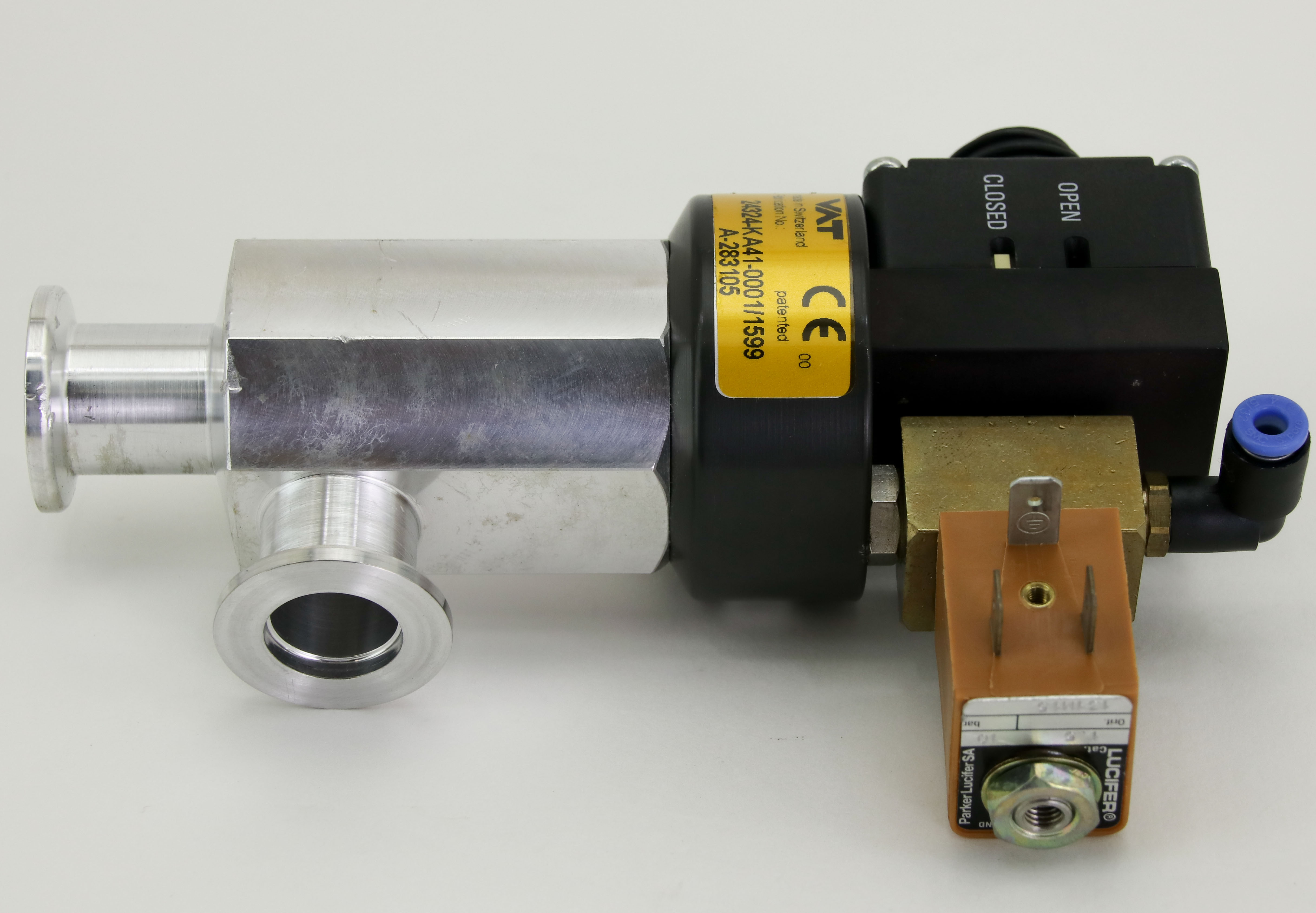 専用1 11436 VAT HIGH VACUUM ANGLE VALVE 24324-KA41-0001 | eBay